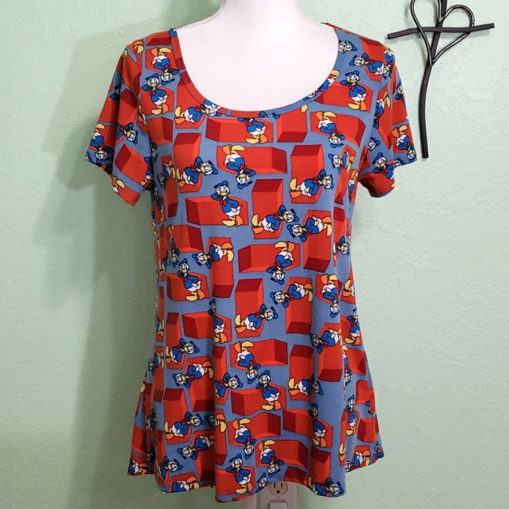 LULAROE donald duck shirt